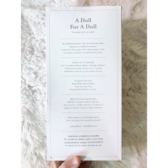 Moving Sale! NIB | Kind Culture Co. - The True Doll | Grace Doll - Picture 9 of 9